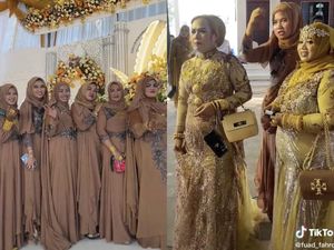 Sosok Emak-emak di Madura yang Kondangan Bak Toko Emas Berjalan