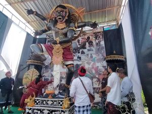 26 Ogoh-ogoh di Tabanan Mulai Dinilai, Juri Temukan Penggunaan Styrofoam 26 Ogoh-ogoh di Tabanan Mulai Dinilai, Juri Temukan Penggunaan Styrofoam