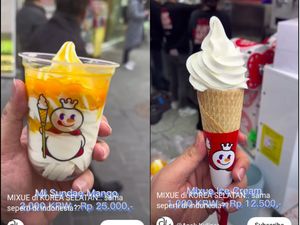 Food Vlogger Bandingkan Rasa Mixue di Korea Selatan dan di Indonesia