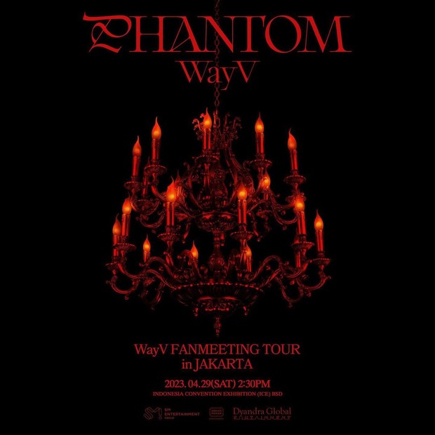 Poster WayV fanmeeting tour/ Foto: instagram.com/dyandraglobal