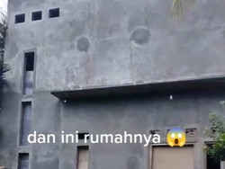 Viral Rumah Setinggi Pohon Kelapa, Bikin Bingung Punya 1 Atau 2 Lantai