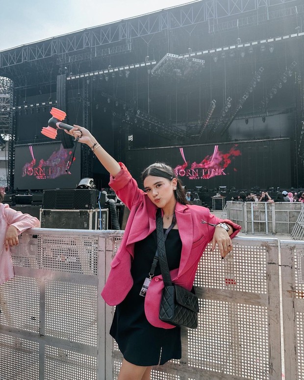 Audi Marissa/ Foto: Instagram Audi Marissa di konser BLACKPINK