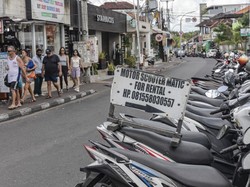 WNA Bisnis Rental Motor di Bandara Bali tapi Dicek Nihil, Kucing-kucingan?