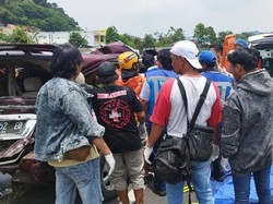 Ini Lokasi Kecelakaan 7 Truk-Mobil di Tol Krapyak Semarang Via Google Maps
