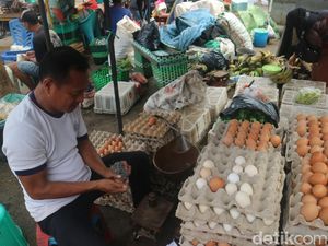 Harga Telur di Pasar Puri Pati Nyaris Rp 30 Ribu, Imbas Hajatan-Ramadan