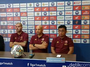 PSM Makassar Vs Bhayangkara FC: Yuran Fernandes Absen Bernardo Tetap Optimis PSM Makassar Vs Bhayangkara FC: Yuran Fernandes Absen Bernardo Tetap Optimis