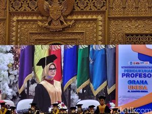 Putri Wapres Maruf Amin Dikukuhkan Jadi Guru Besar Unesa, Bidang Ilmu Ini