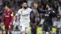 Bukan cuma itu, Real Madrid sungguh mengkuliti Liverpool dengan total skor 17 kali menjebol gawang Liverpool dan Liverpool cuma bisa bikin empat gol (AP)