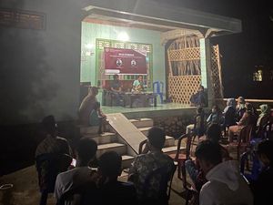 Pemuda Mahasiswa Nusantara Sulsel Ajak Warga Desa Bangun Karang Taruna