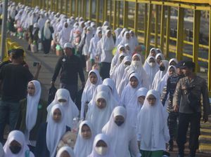 Sambut Ramadan, Santri di Situbondo Pulang Kampung