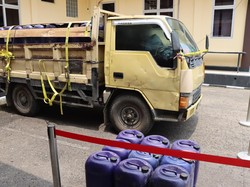 Polisi Amankan Truk Berisi 3,8 Ton BBM Subsidi, Diduga Mau Dijual Ilegal
