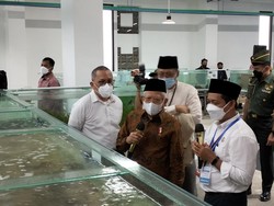 Wapres Maaruf Amin Resmikan Kawasan Sains Kurnaen Sumadiharga