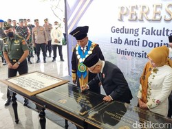 Maruf Amin Resmikan Gedung Lab Antidoping Unesa, Satu-satunya di Indonesia