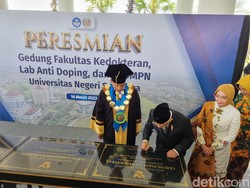 Wapres Maruf Resmikan Gedung Fakultas Kedokteran Unesa