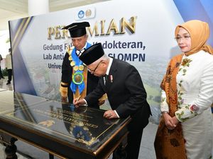 Resmikan Lab Anti Doping Unesa, Maruf Amin Harap Pembinaan Atlet Meningkat