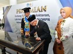 Resmikan Lab Anti Doping Unesa, Maruf Amin Harap Pembinaan Atlet Meningkat