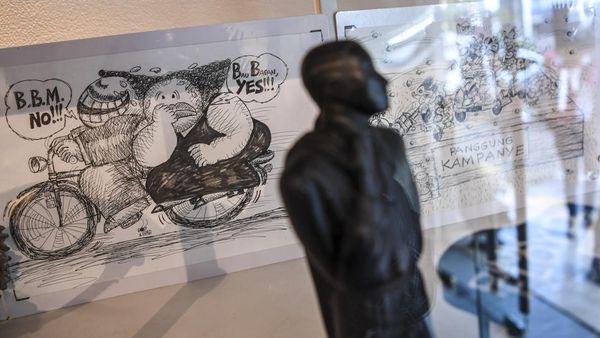 Yuk Lihat Ragam Kartun Politik Karya Kartunis Rachmat Riyadi