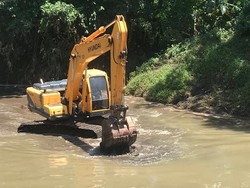 Terancam Ambles bersama Rumah Warga, Bibir Sungai Montabaru Diperbaiki