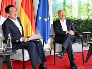 Bawa 6 Menteri, Kanselir Olaf Scholz Bertolak ke Jepang