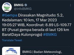 Warga Sukoharjo Kaget Digoyang Gempa Kulon Progo: Tiba-tiba Bergetar