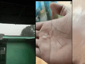 Hujan Es Terjang Kabupaten Sukabumi Hujan Es Terjang Kabupaten Sukabumi