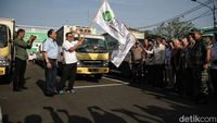Jelang Ramadan, PJ Gubernur Heru Budi Lepas Mobil Pasar Murah