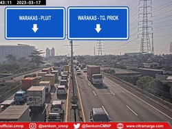 Tol Tanjung Priok Arah Bandara Soetta Macet Parah Sore Ini