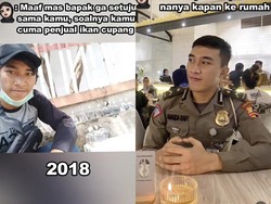 Kisah Pria Tak Direstui Calon Mertua karena Jual Ikan, Kini Jadi Polisi