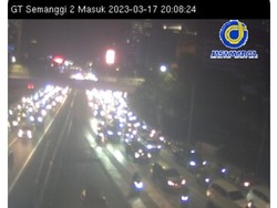 Jumat Malam, Lalin Tol Dalam Kota dan Jl Gatot Subroto Arah Cawang Macet
