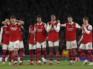 Kisah Arsenal Tamat di Liga Malam Jumat