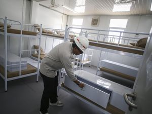 Penampakan Rusun Pekerja di IKN Nusantara Penampakan Rusun Pekerja di IKN Nusantara