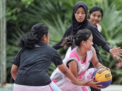 Relawan Srikandi Ganjar NTT Gelar Lomba Basket di Kota Kupang