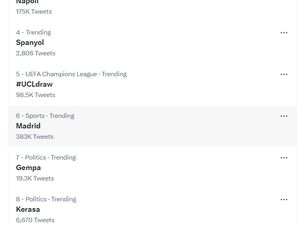 Gempa M 5,2 Goyang Jogja, Tagar Gempa Masuk Trending di Twitter
