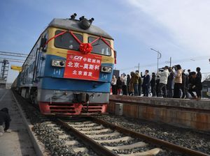 Wujud Kereta Barang Lintas China-Eropa