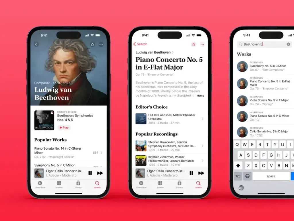 Apple Segera Luncurkan Aplikasi Streaming Khusus Musik Klasik Apple Segera Luncurkan Aplikasi Streaming Khusus Musik Klasik