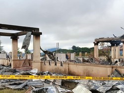 Kantor DPRD Dogiyai Papua Tengah Terbakar, Polisi Selidiki