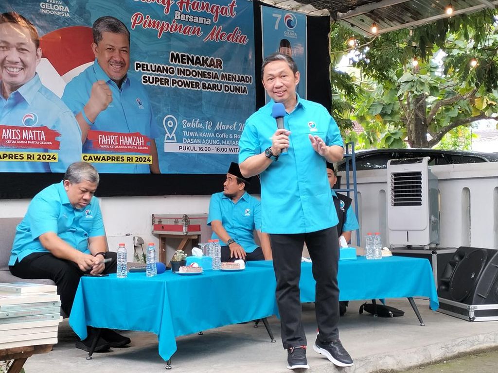 Partai Gelora Siap Tarung di 2024, Anis Matta: Kami Realistis Partai Gelora Siap Tarung di 2024, Anis Matta: Kami Realistis