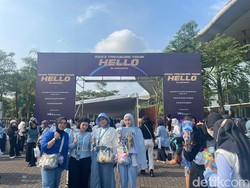 Antusias Fans Jelang Konser TREASURE di Jakarta