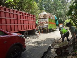 14 Jam Polisi Urai Kemacetan Jalur Maros-Bone di Camba, Lalin Kembali Normal