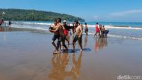 Belajar Taktis Para Penjaga Hidup di Pantai Pangandaran