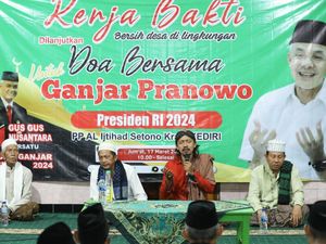 Sambut Ramadan, Gus-Gus Nusantara Gelar Tradisi Megengan di Kediri