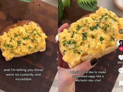 Chef Resto Michelin Ungkap Tips Bikin Telur Orak-arik yang Lembut