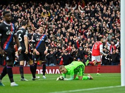 Sikat Crystal Palace 4-1, Arsenal Unggul 8 Poin atas Manchester City