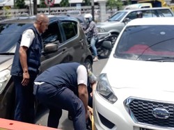 10 Hari, 142 Kendaraan di Kota Malang Digembok gegara Parkir Ngawur