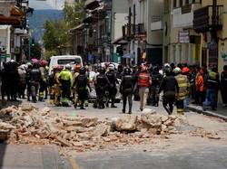 Penampakan Ekuador Usai Dilanda Gempa M 6,8