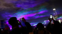Ada Aurora Borealis di Langit Hong Kong, Kok Bisa?