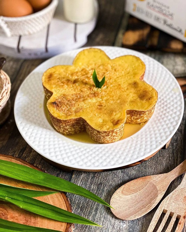 Kue bingke/Foto: instagram.com/bingkekamboja makanan khas puasa dari Pontianak yaitu kue bingke