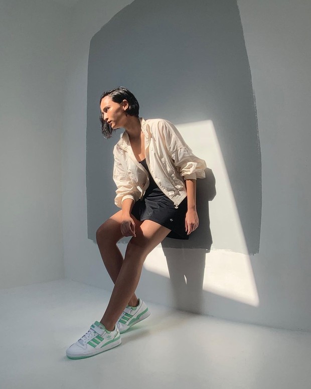 Lutesha dengan pakaian sportynya/Sumber: IG @lutesha