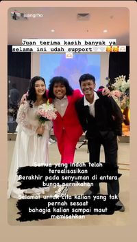 7 Foto Bahagia Pernikahan Marshel Widianto & Cesen Eks JKT48