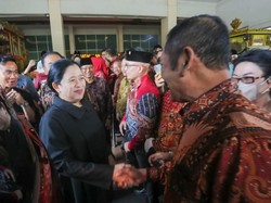 Puan dan FX Rudy Bertemu Jelang Peresmian Grha Bung Karno, Begini Momennya